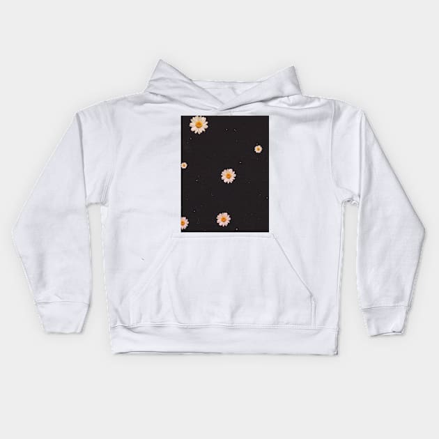 Flowers rain Kids Hoodie by YellowCollages